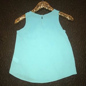 Girls Baby Blue Blouse